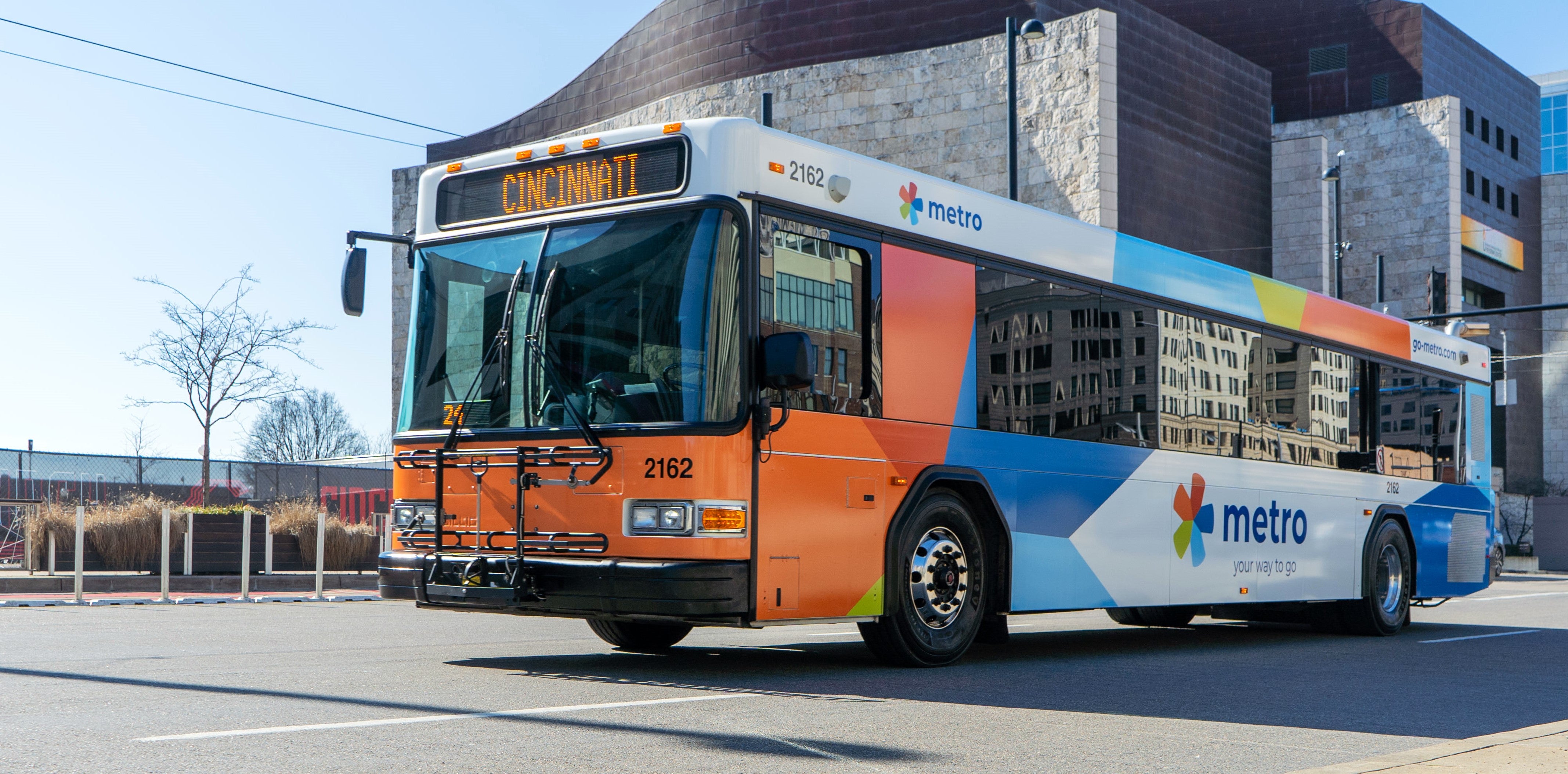 bus at Freedom center